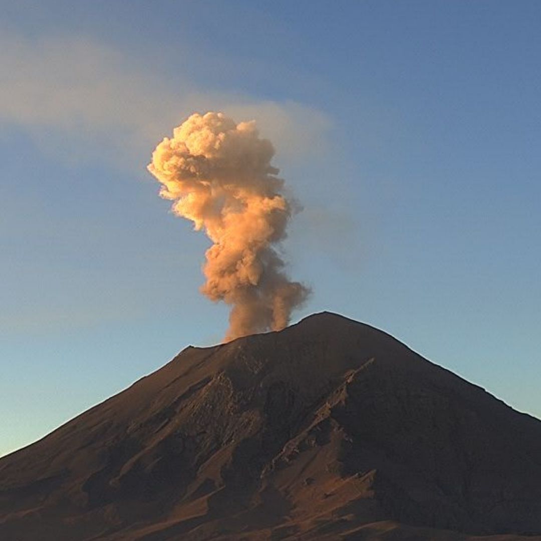 Se Registra Sismo Volcanotectónico en el Popocatépetl