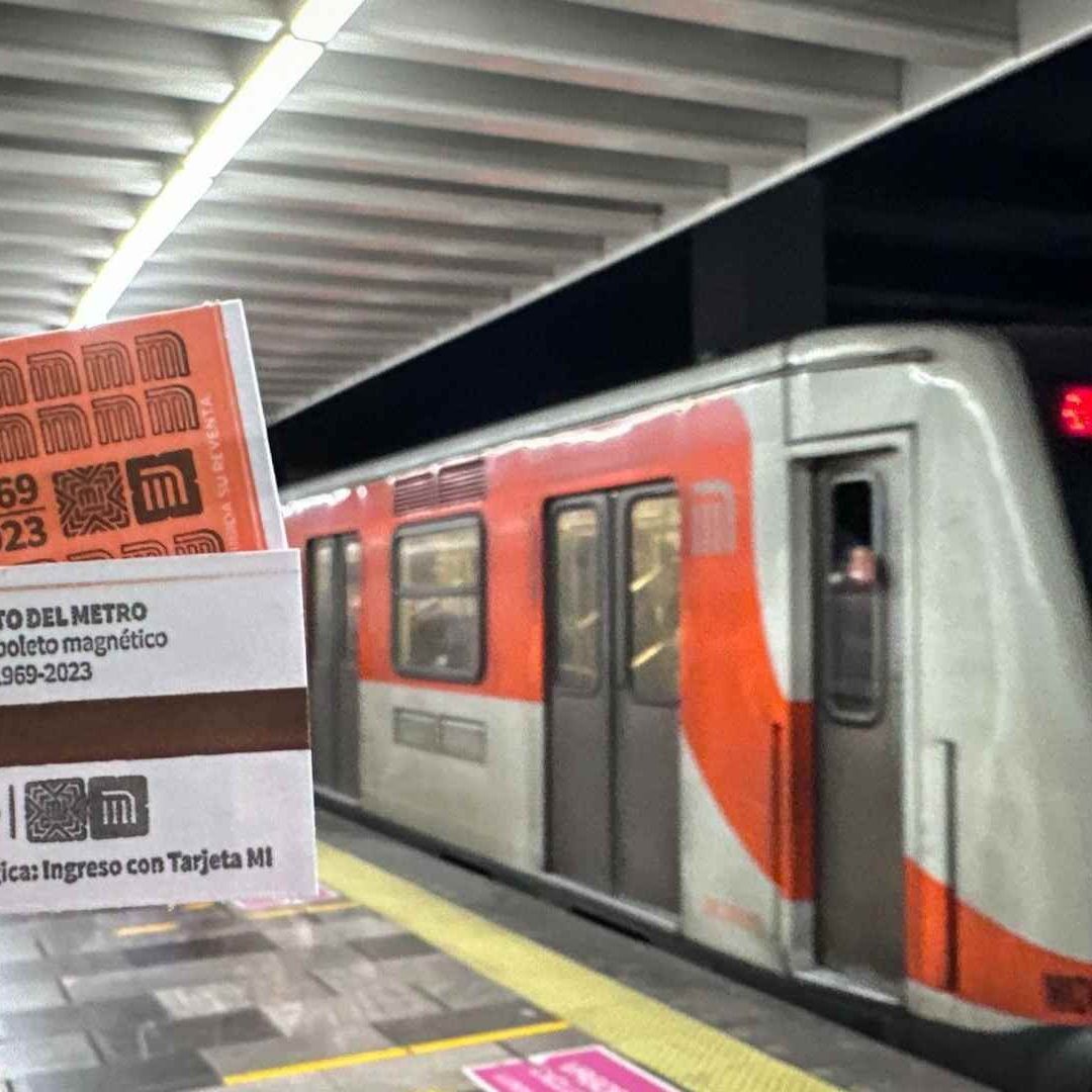 Adiós al boleto del Metro de la CDMX