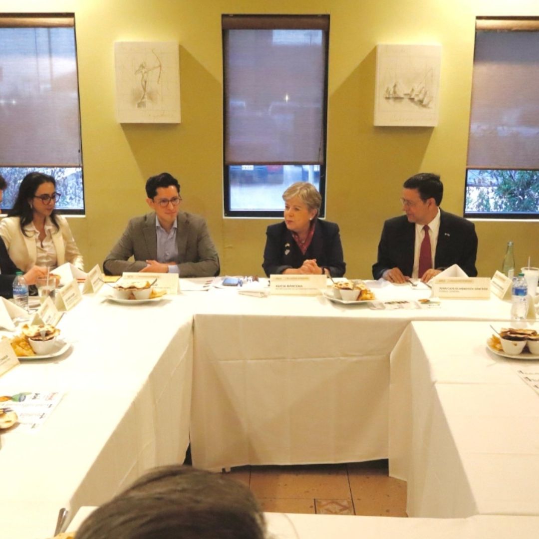 La canciller mexicana, Alicia Bárcena, en Laredo, Texas