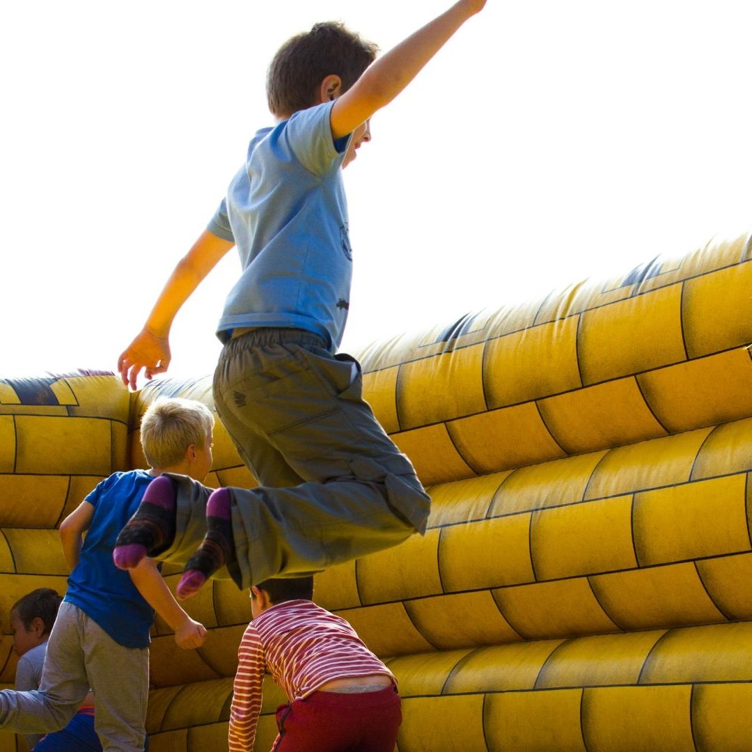 Entre las actividades para el Día del Niño habrá juegos inflables