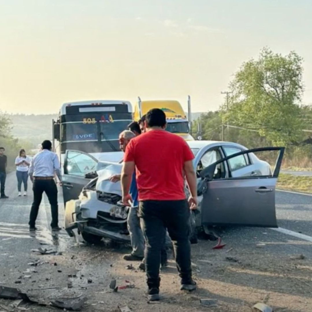 El accidente se registró a la altura del kilómetro 212 en la Carretera Nacional