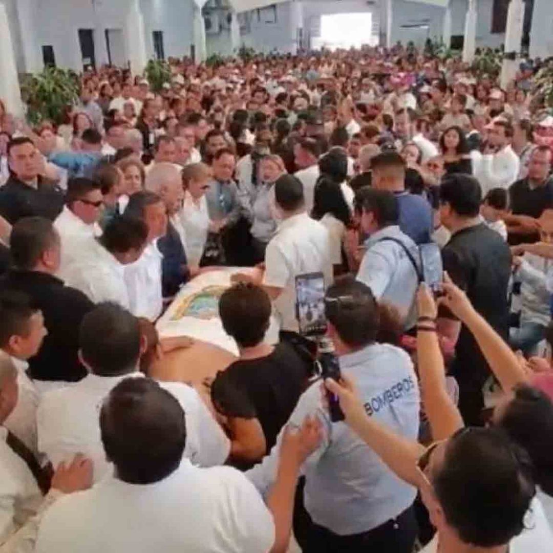 Despiden a Noé Ramos Candidato Asesinado en El Mante, Tamaulipas
