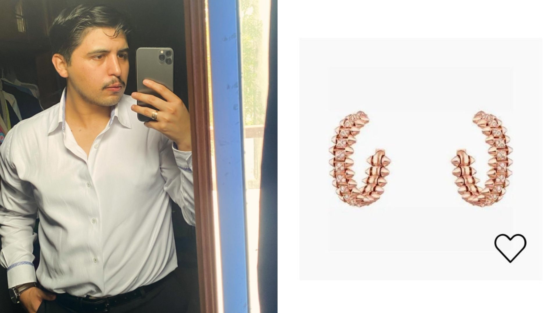 Mexicano Compra Aretes de Marca de Lujo en 237 Pesos con Precio de más de 200 Mil