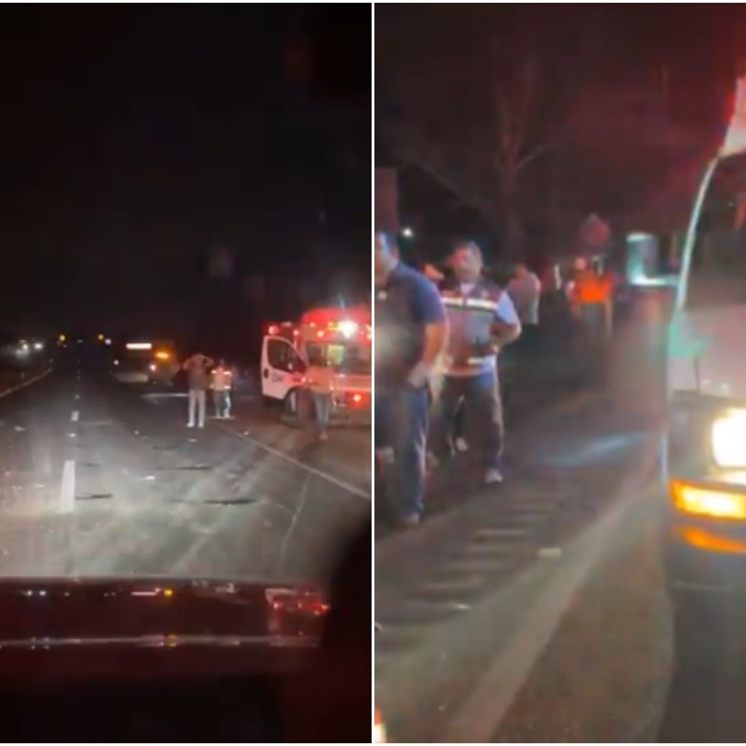 Varios Lesionados en Accidente entre Autobús y Tráiler en Altamira