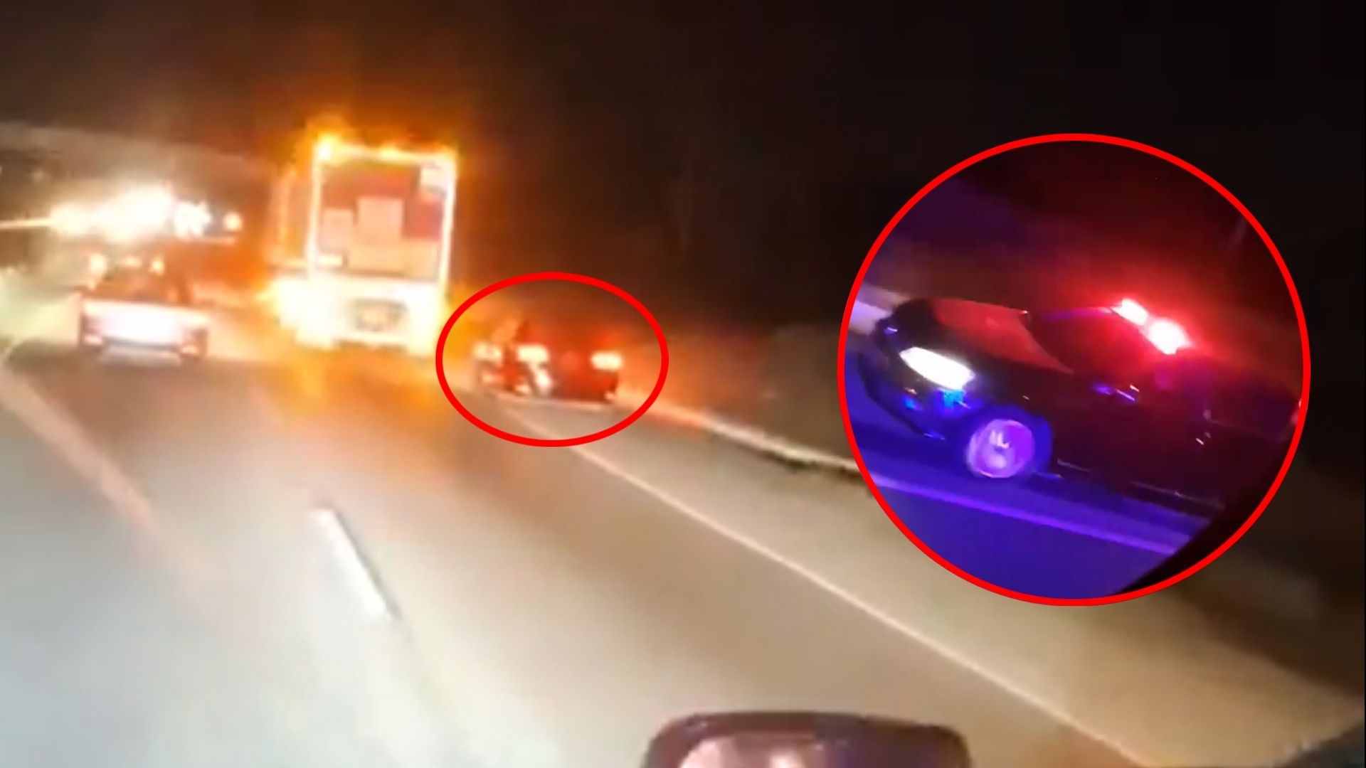 Video: Intento de Asalto y Balacera con Patrulla Falsa en en la Autopista Puebla-Orizaba
