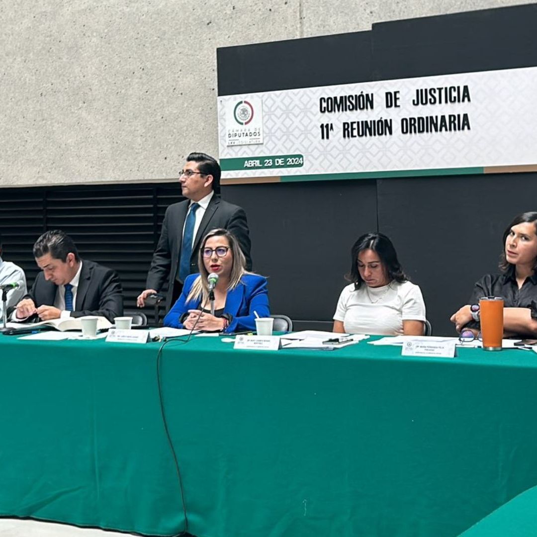 La Comisión de Justicia de Diputados en sesión este martes