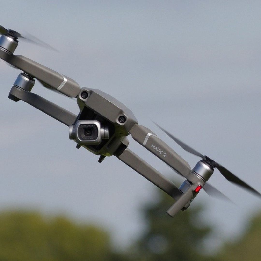 Imagen ilustrativa de un dron