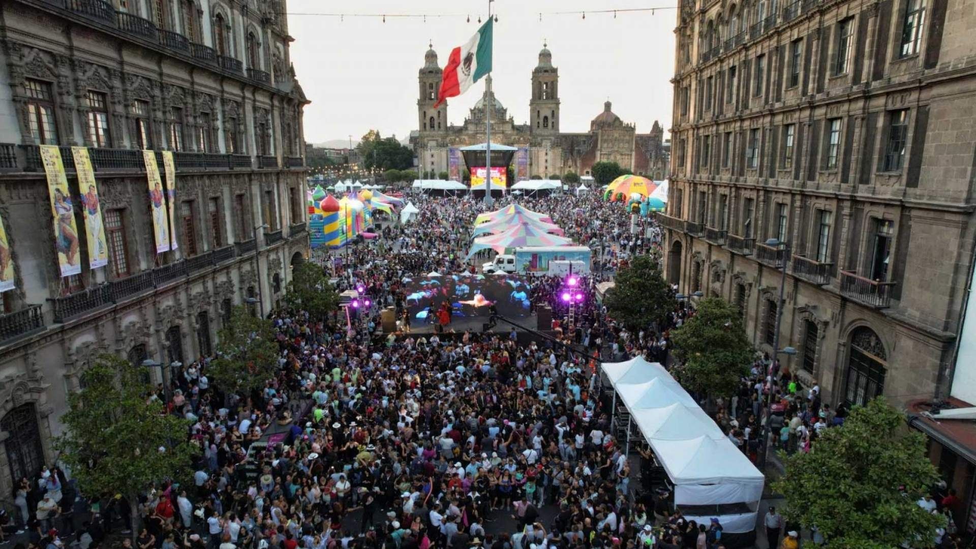 Evento Zócalo CDMX hoy en vivo a qué hora es el concierto Vitae Fest con La Adictiva y Río Roma este 3 de mayo 2025