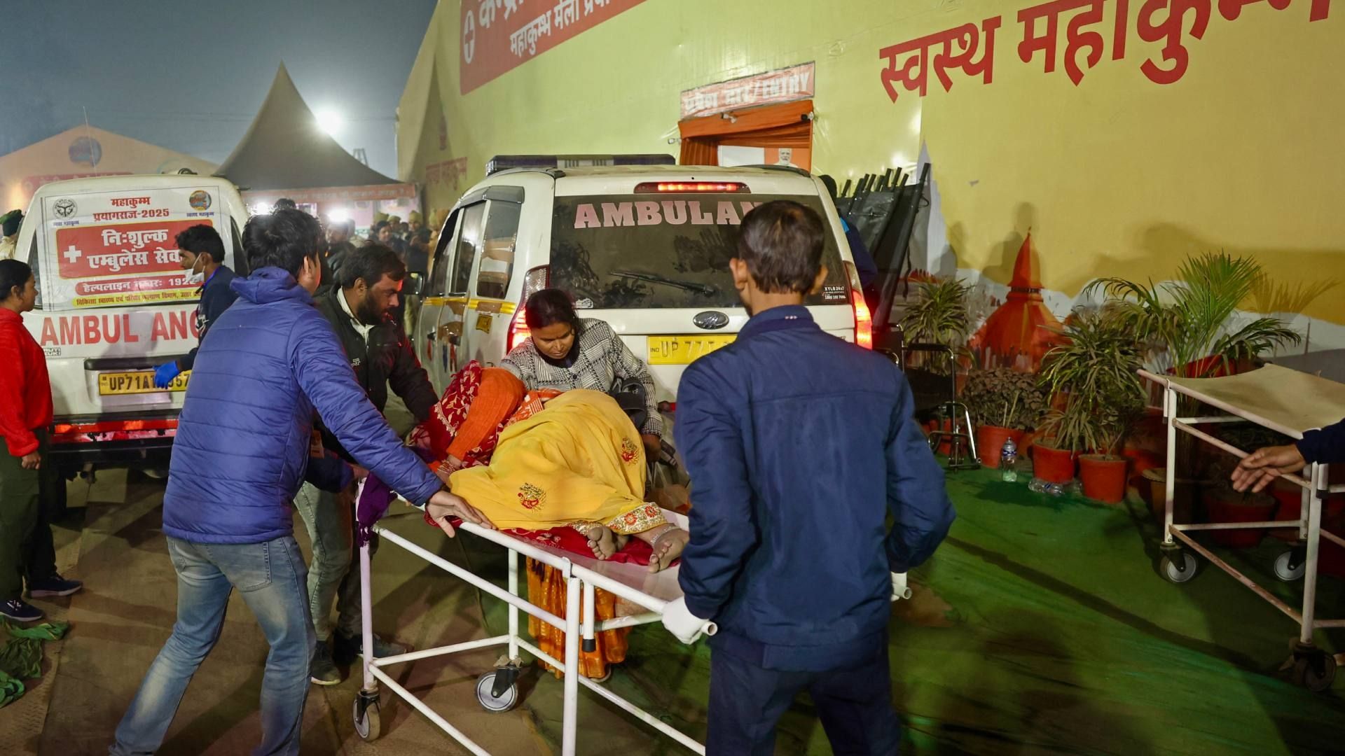 Estampida en la india