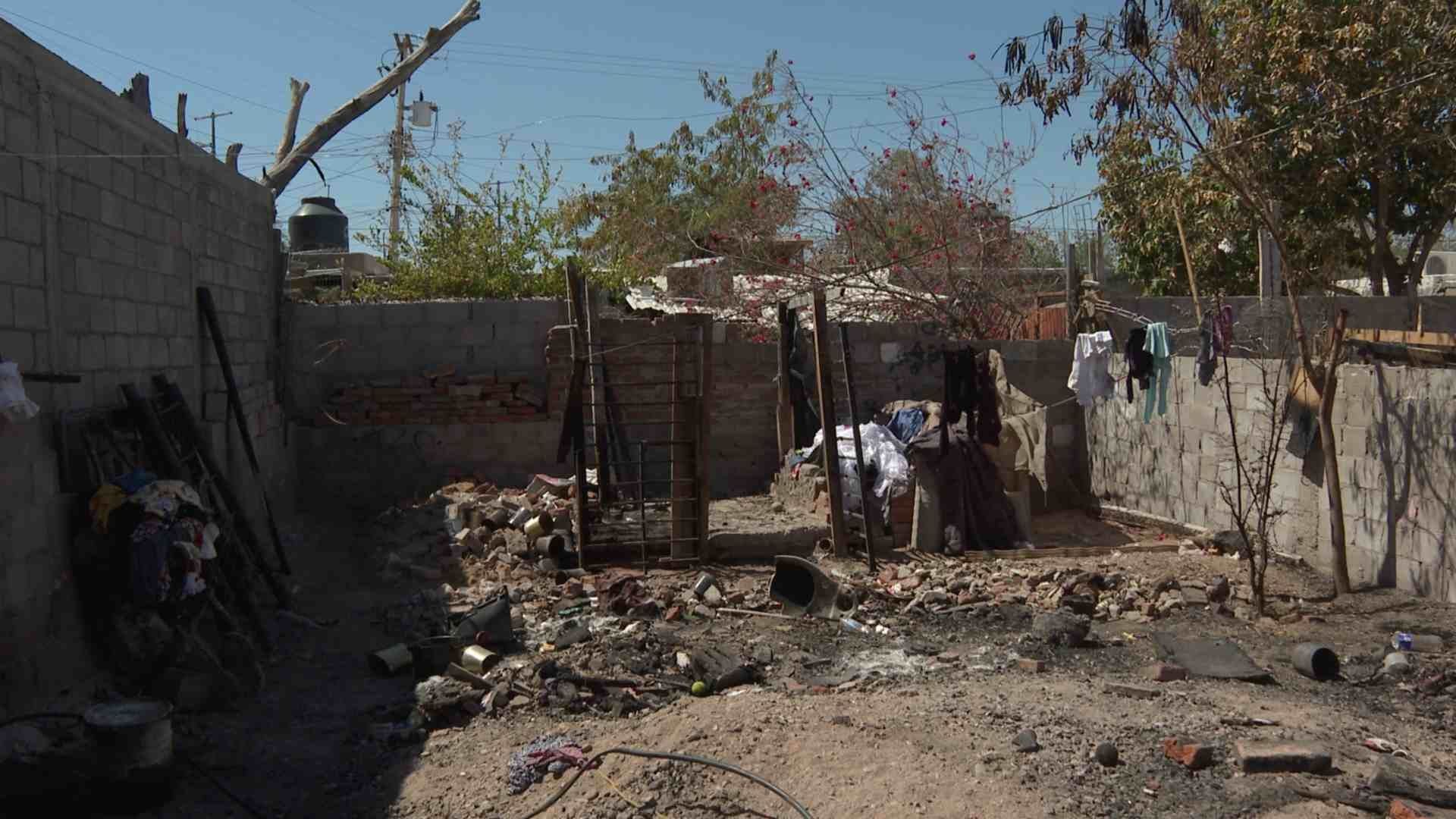 Vecina de Colonia Insurgentes Pide Apoyo Tras Incendio de su Casa en Hermosillo