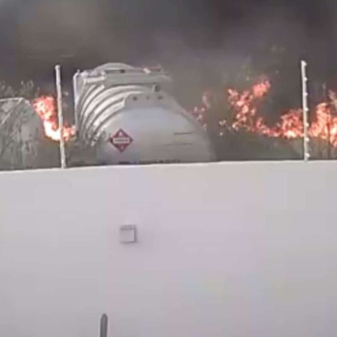 Incendio en Santa Anita