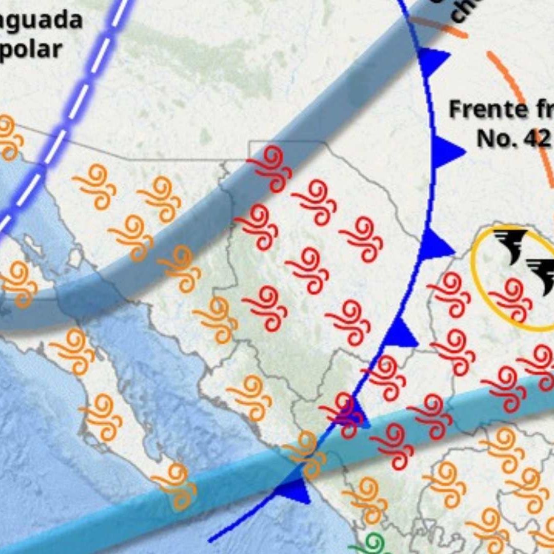 Clima en Sonora: Prevén Lluvias y Caída de Nieve 5 y 6 de Mayo 2025 por Frente Frío 42