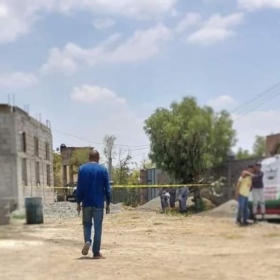 Sujetos Matan a Balazos a Albañil en Construcción de Villa Tezontepec en Hidalgo