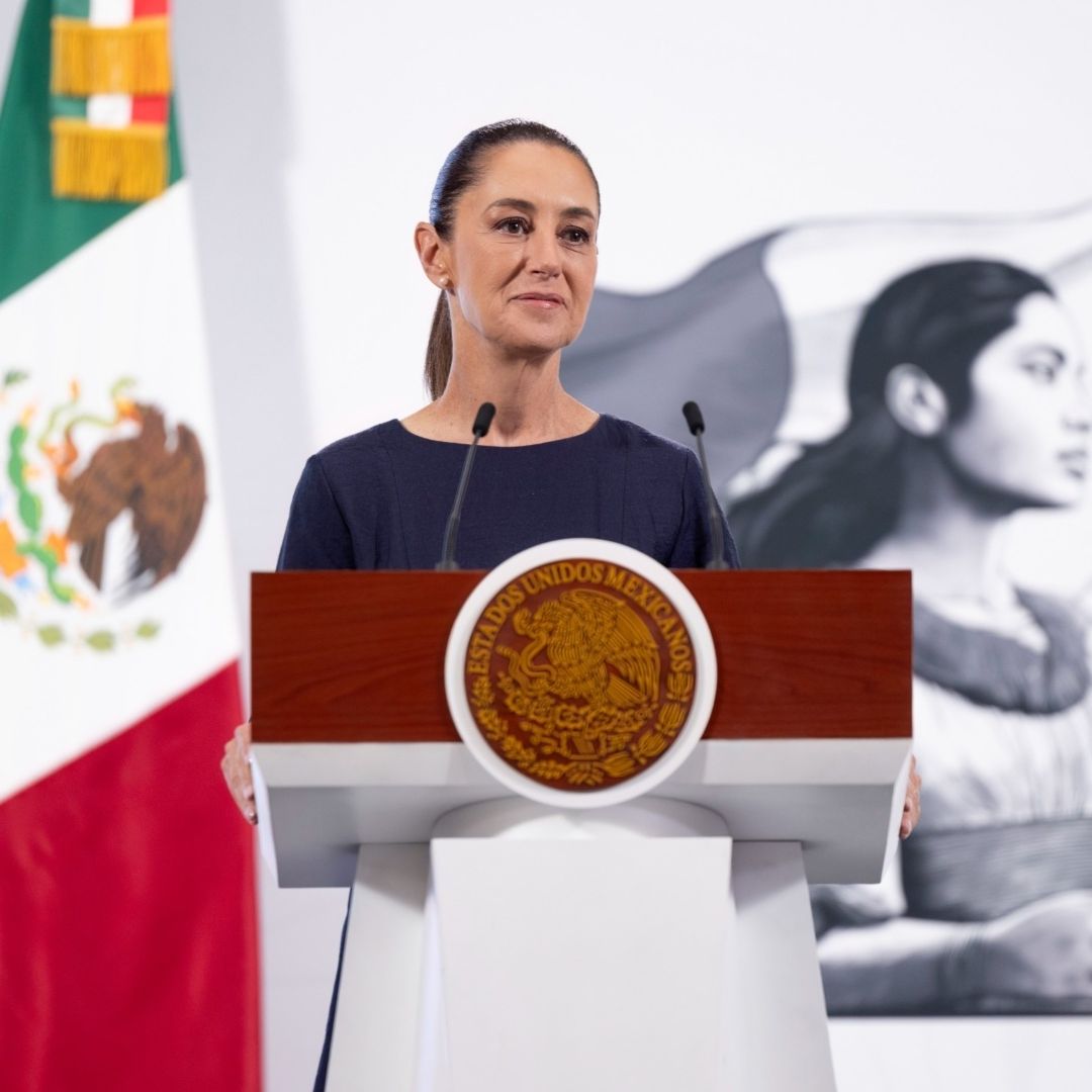 Claudia Sheinbaum en conferencia de prensa