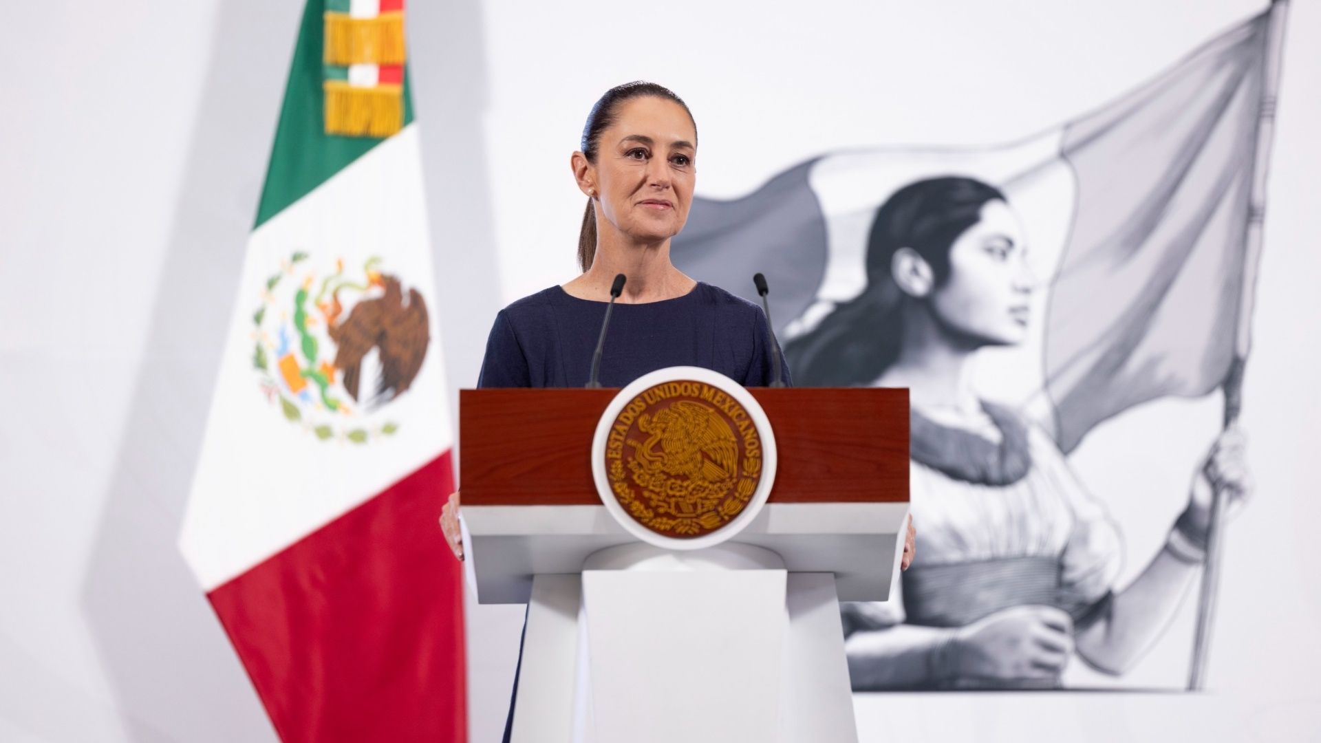 Claudia Sheinbaum en conferencia de prensa