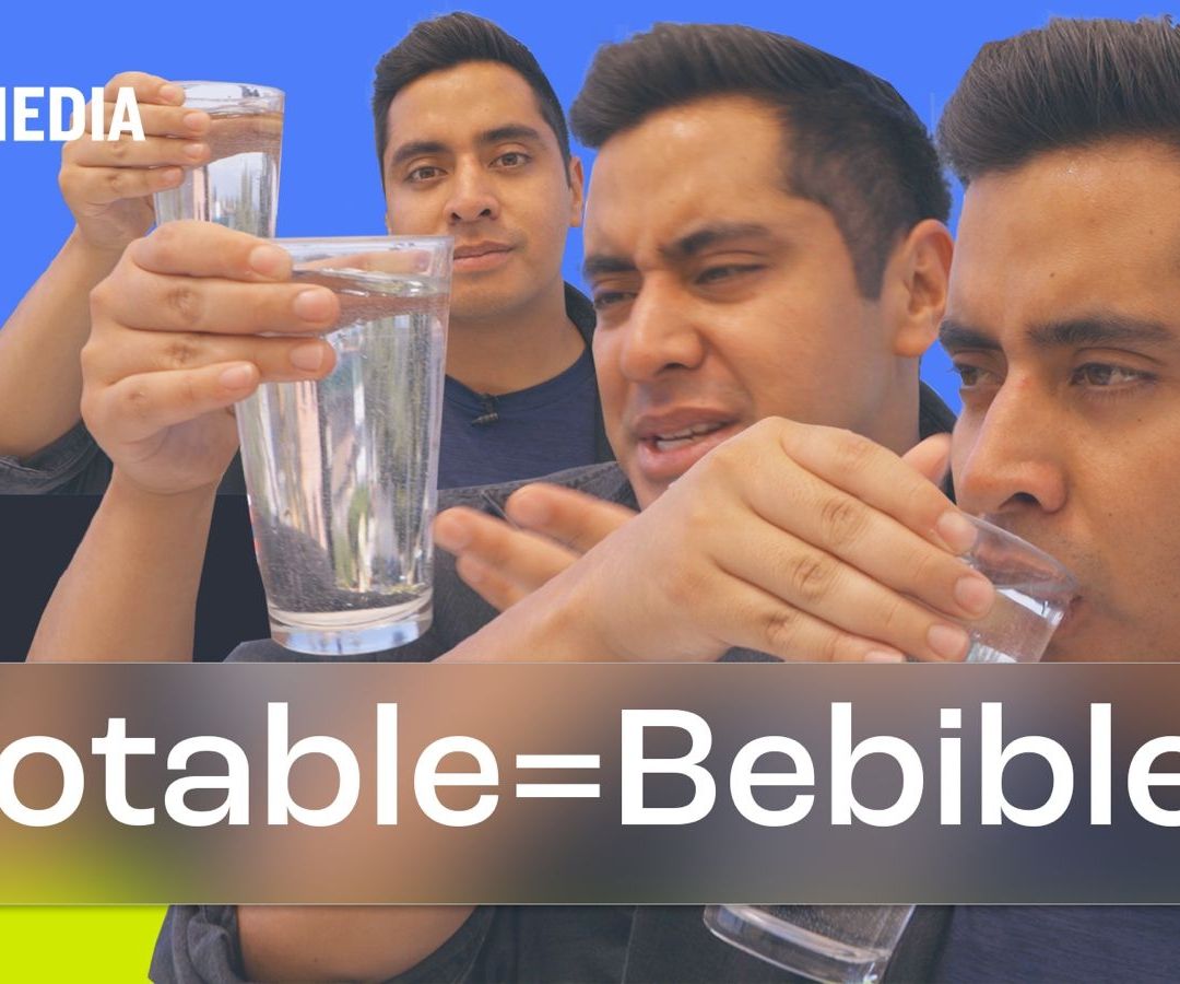 El agua potable de CDMX no requiere filtro para tomarla, pero ¿por qué no lo hacemos?