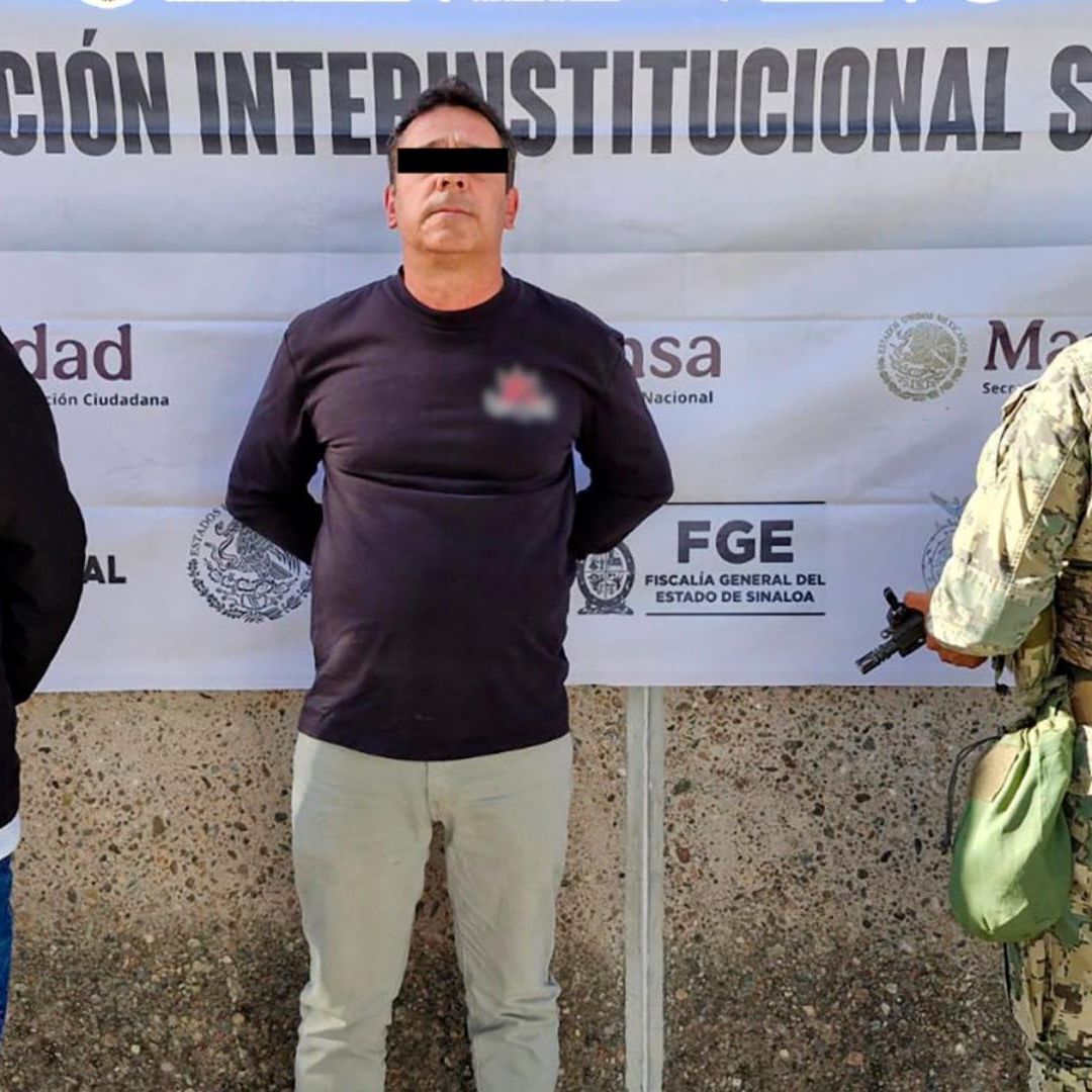 ‘El Chuy’ fue detenido en Culiacán, Sinaloa