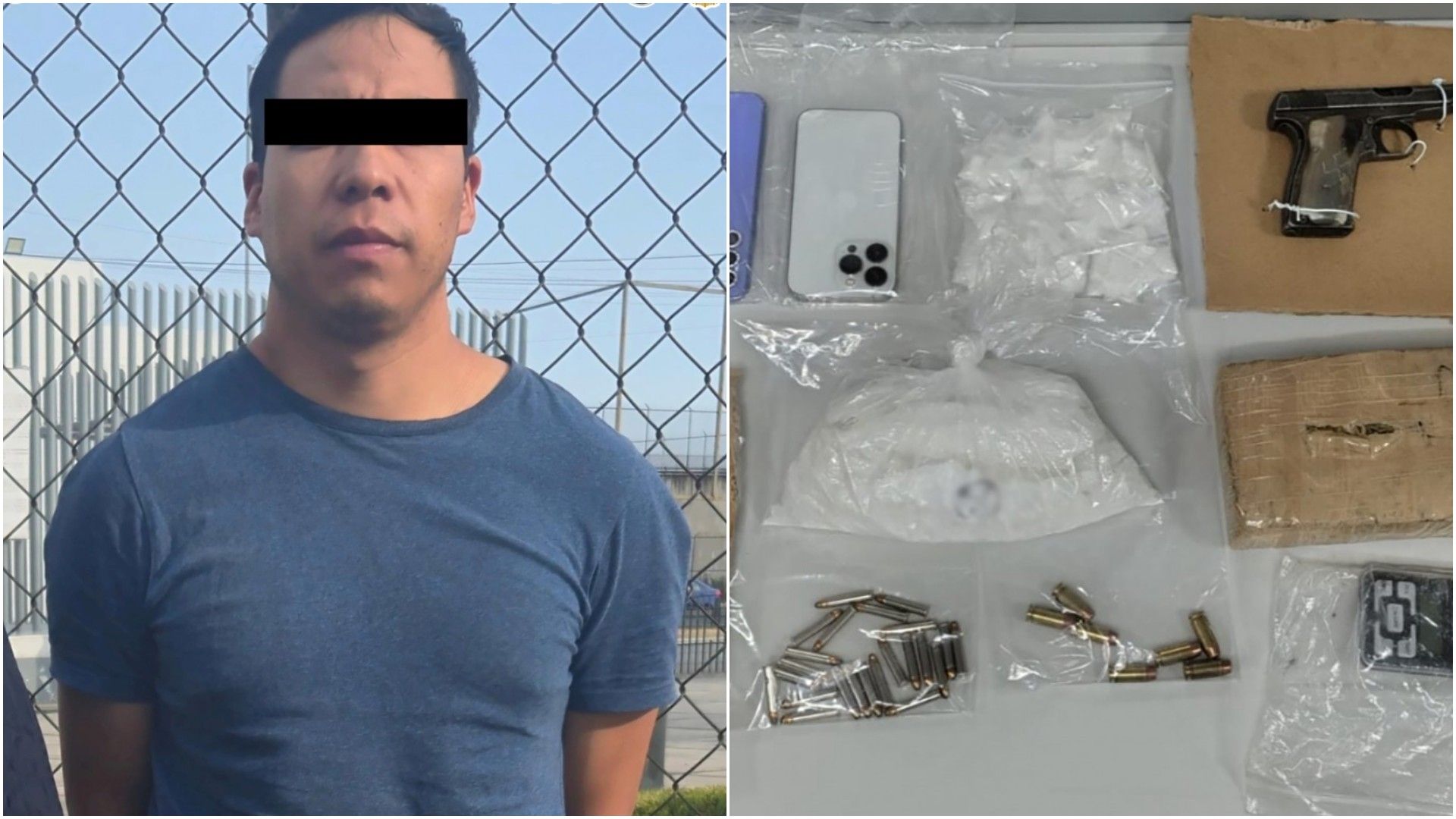 El hermano de 'Gastoncito' fue detenido en el municipio de Tultitlán, Estado de México