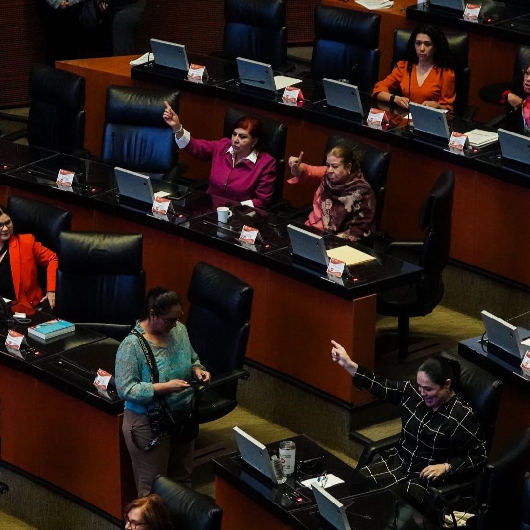 Sesión en el Pleno del Senado