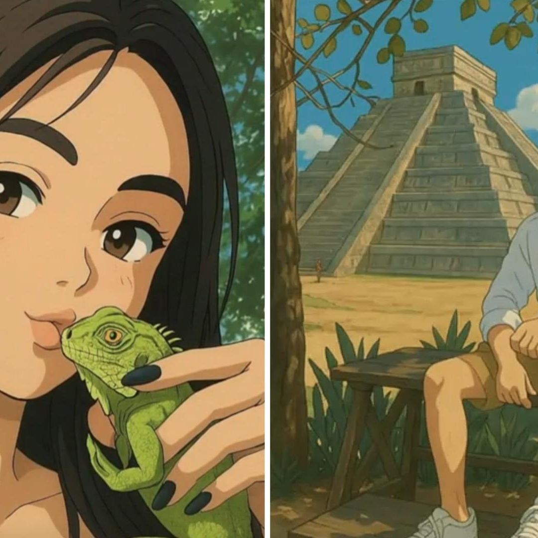 En semanas pasadas hubo furor en redes sociales por imágenes estudio Ghibli. Foto: Captura de pantalla