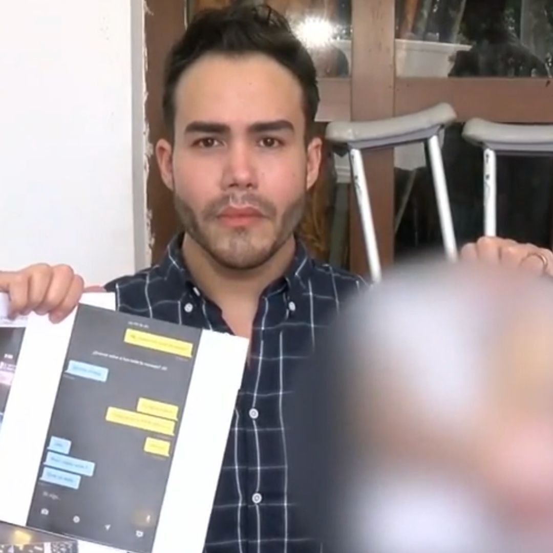 Fritz Kagerer realizó una denuncia pública contra su ex pareja por agresiones.