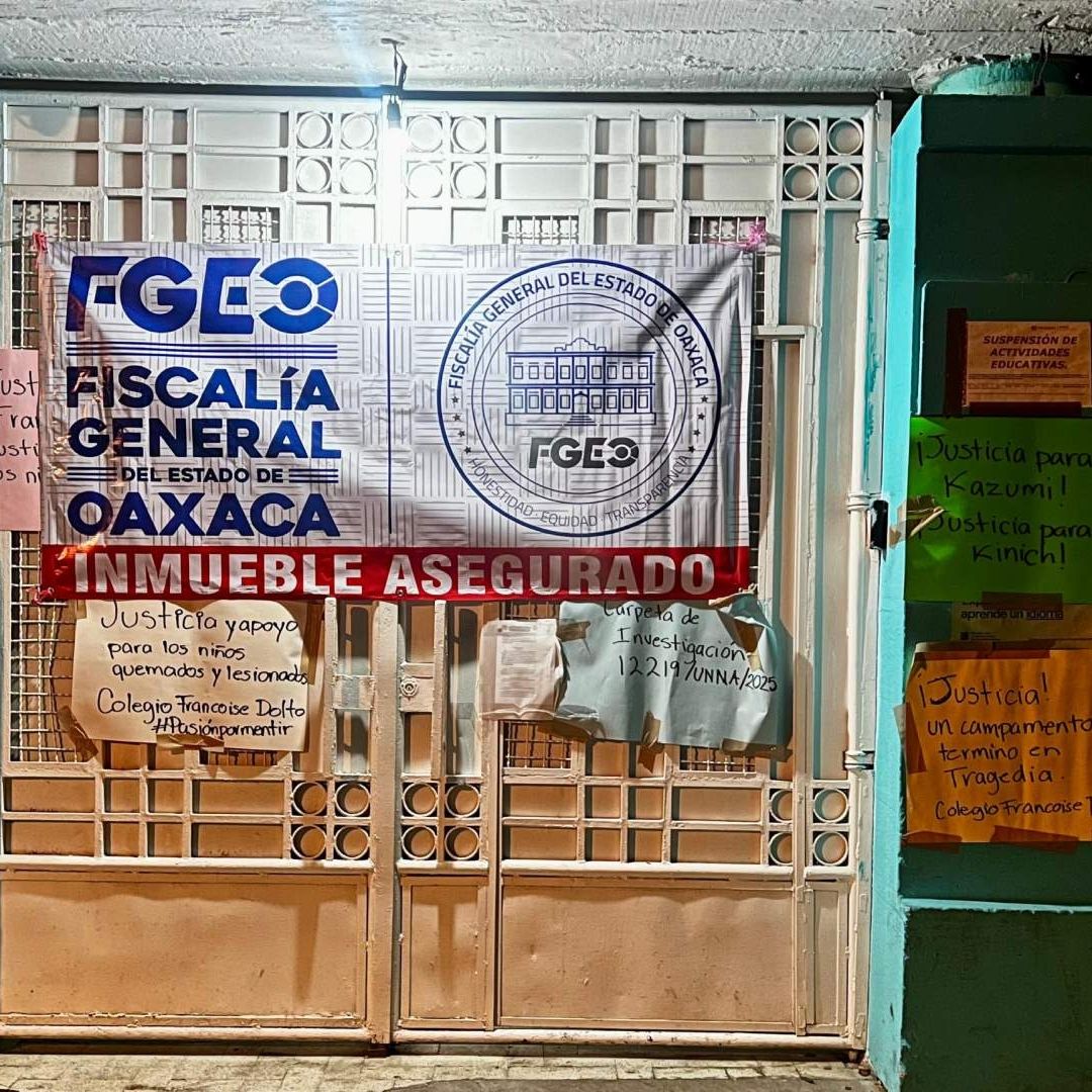 Suspenden Actividades en Colegio Donde 8 Menores Resultaron Quemados en Oaxaca en un Campamento