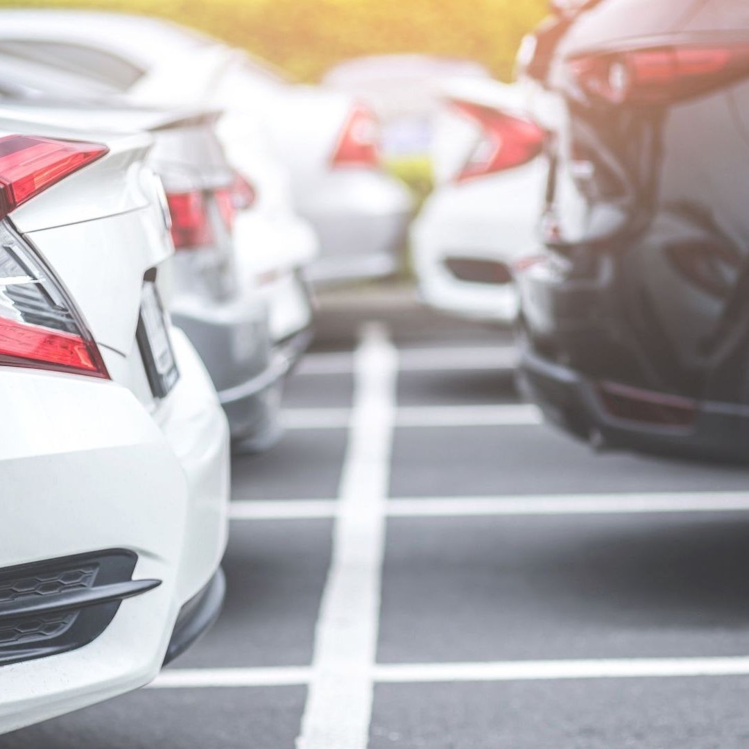 coches estacionados