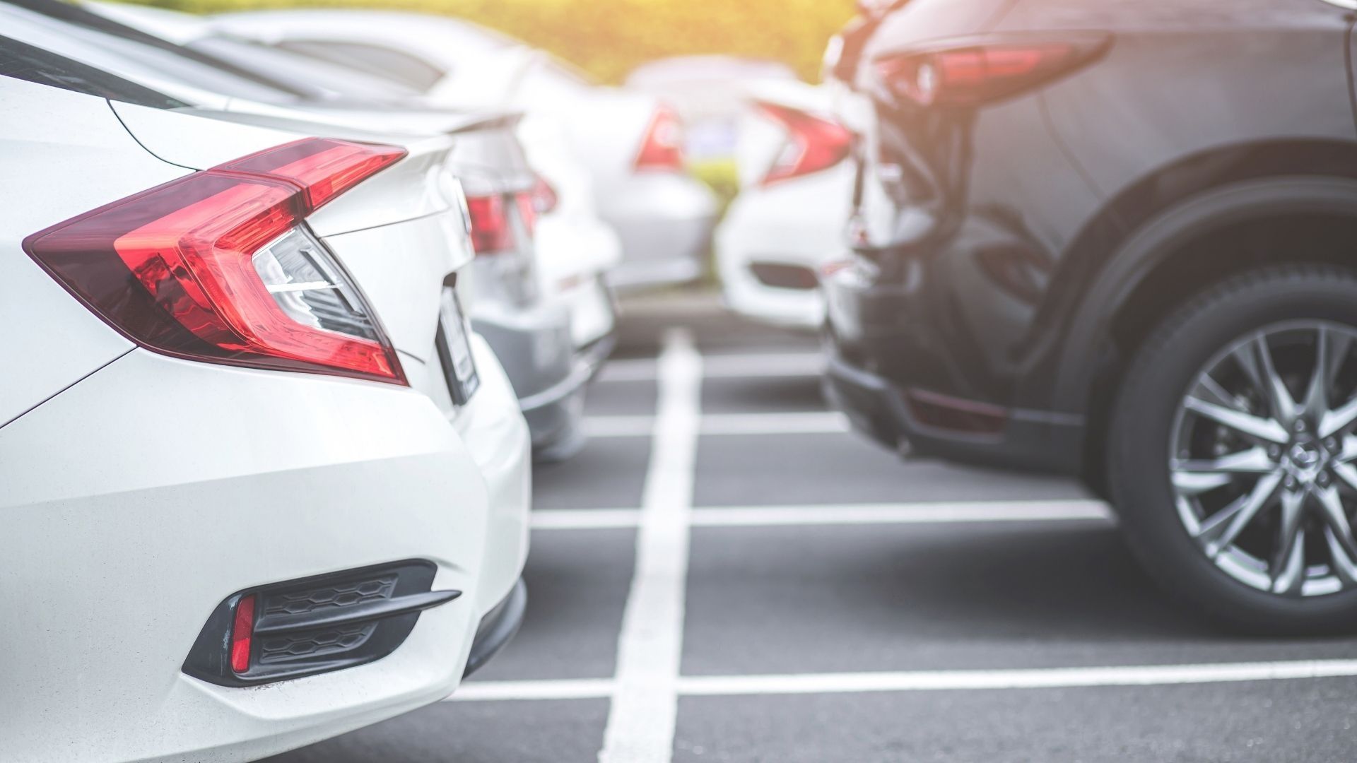 coches estacionados