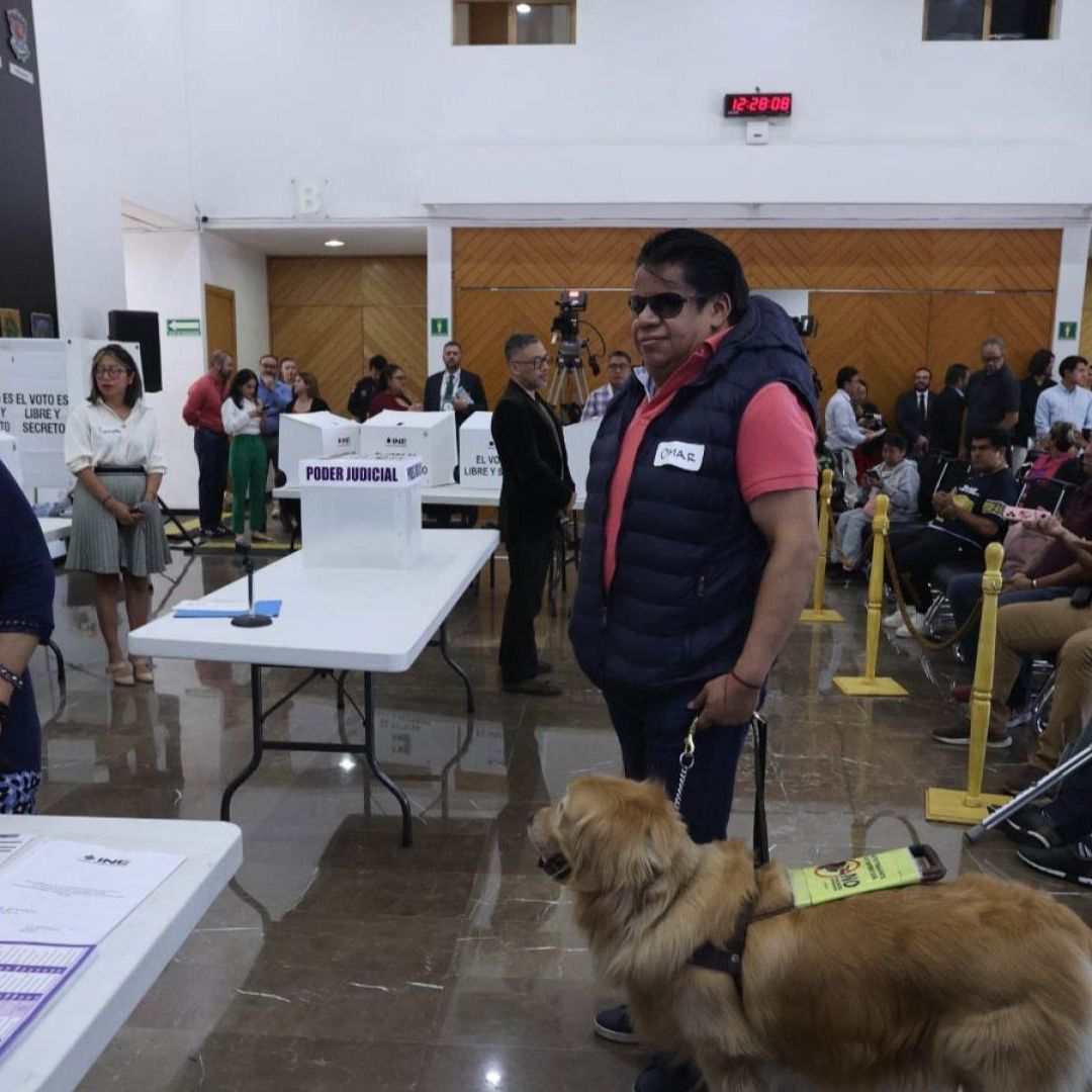 INE Realiza Simulacro para Personas con Discapacidad para Elección Judicial; Notan Deficiencias