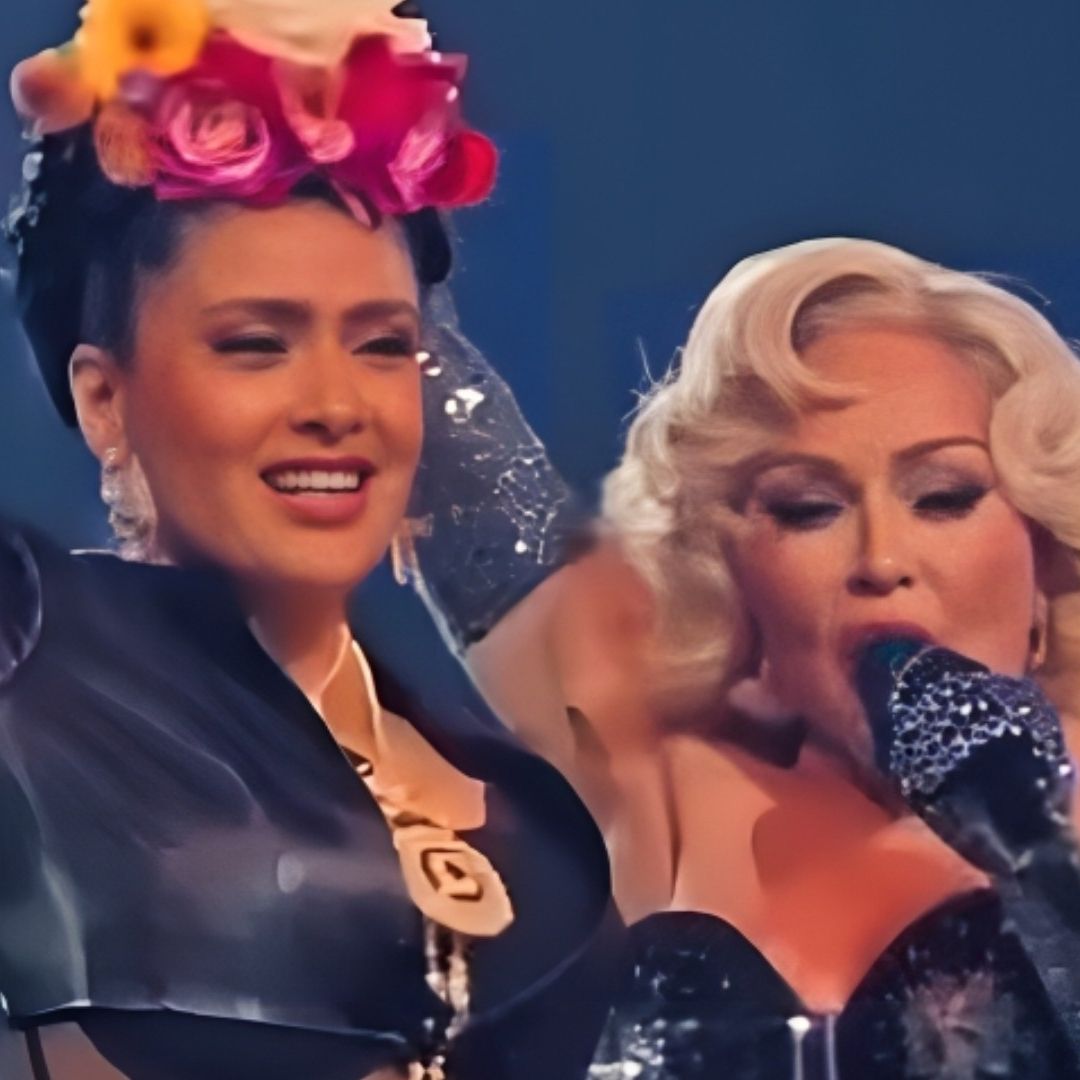 Madonna Cierra Su Gira en México con Salma Hayek Como Invitada Especial
