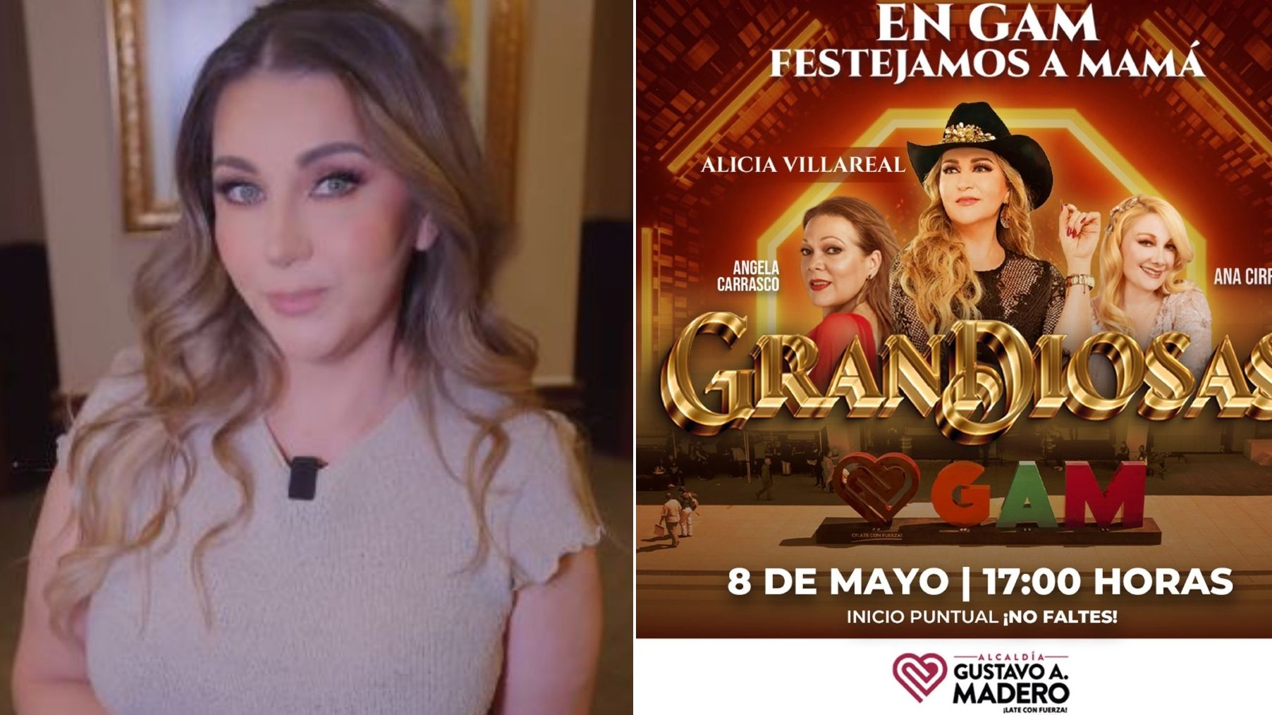 Alicia Villarreal Habla del Accidente de Escenario en la GAM: Esto Dijo la Artista del Concierto
