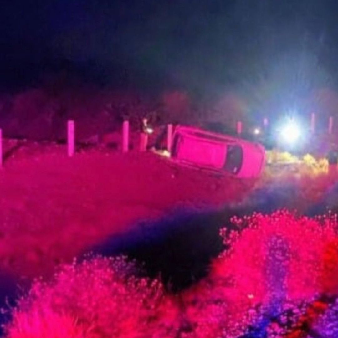 Muere Conductor al Volcar Auto en Carretera Federal Hermosillo - Guaymas