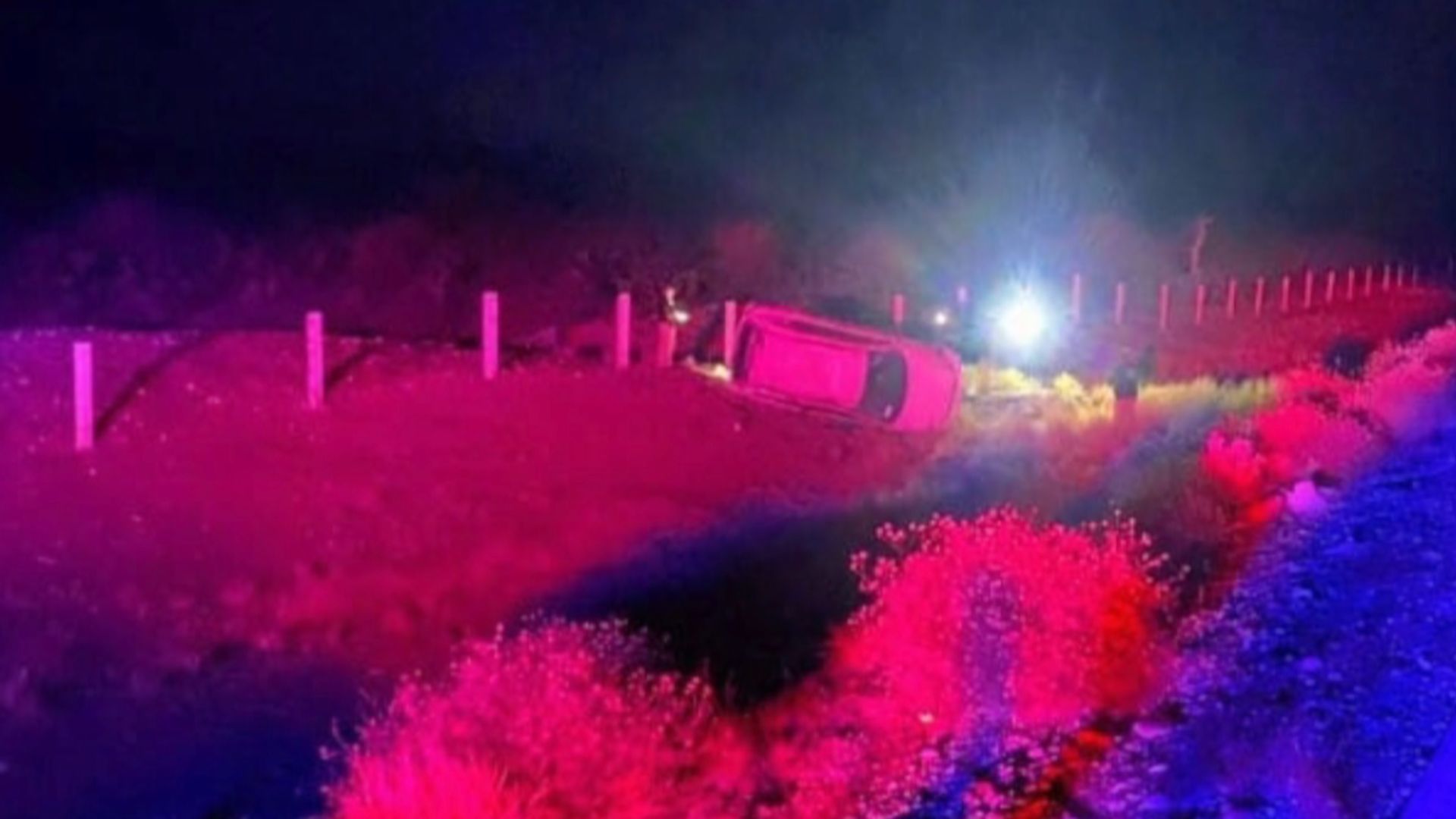 Muere Conductor al Volcar Auto en Carretera Federal Hermosillo - Guaymas
