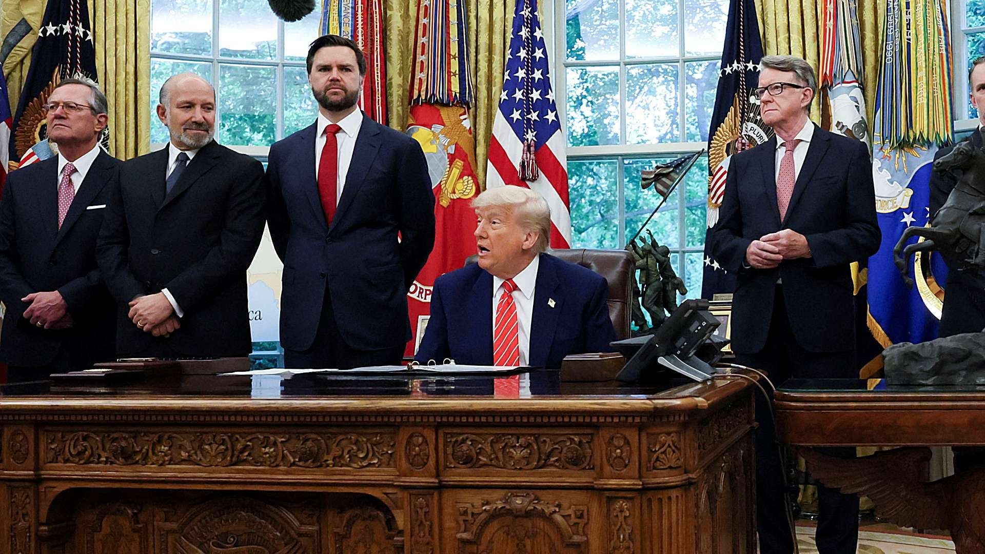 Donald Trump anuncia acuerdo comercial con el Reino Unido
