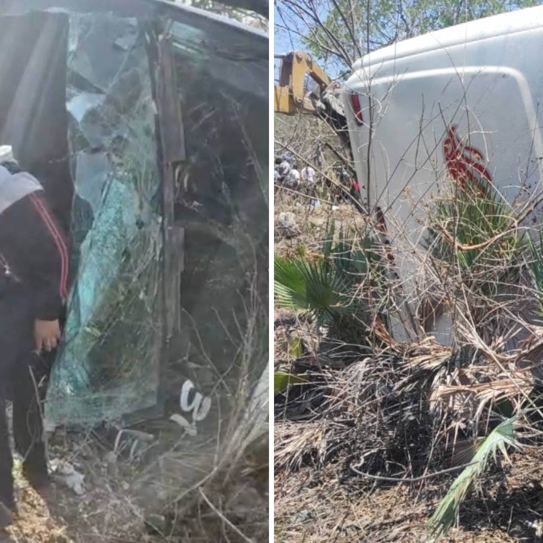 Volcadura de autobús con peregrinos deja como saldo dos muertos. Foto: Alfredo Santos | N+