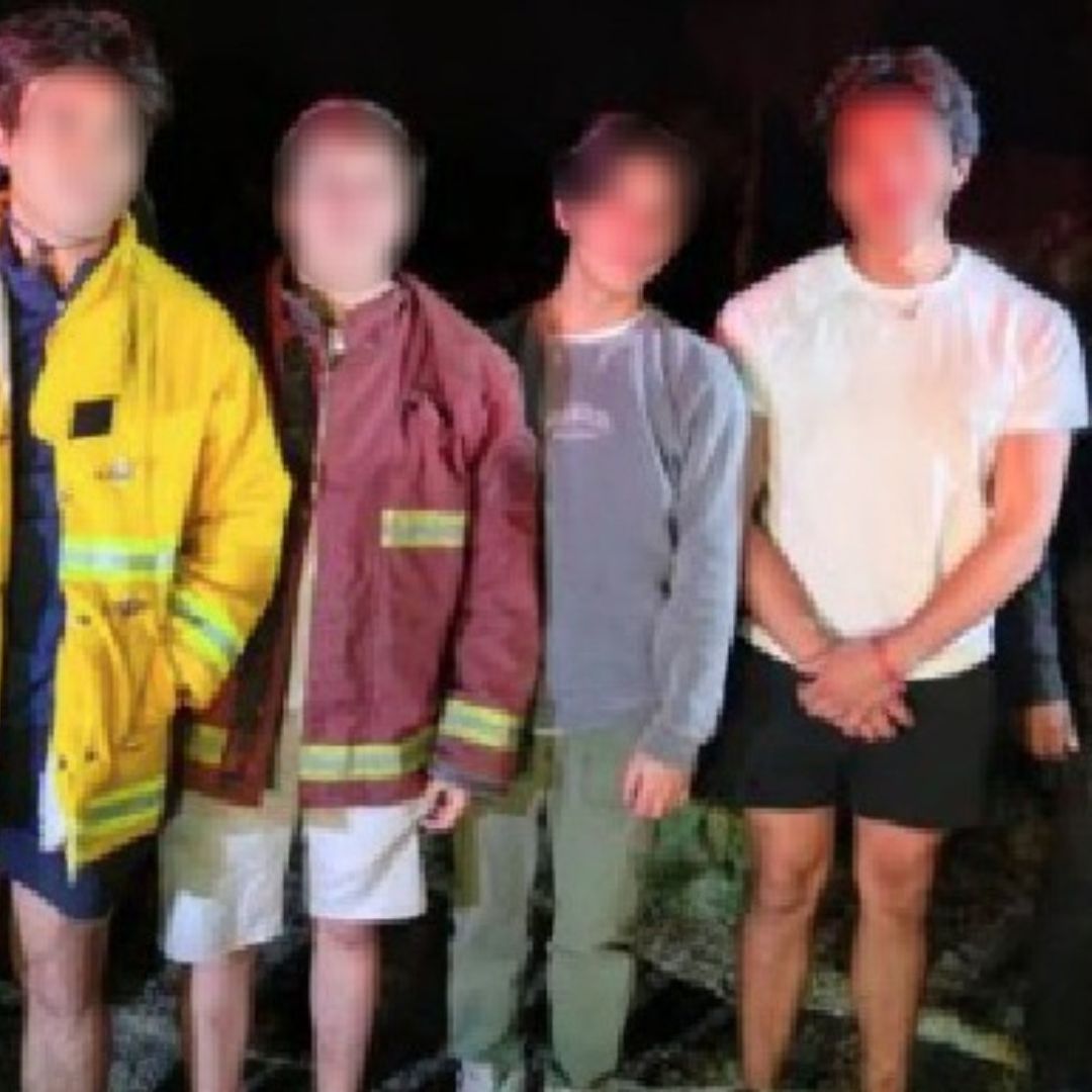 Policías Rescatan a Jóvenes que se Perdieron durante Caminata en Los Dinamos, CDMX