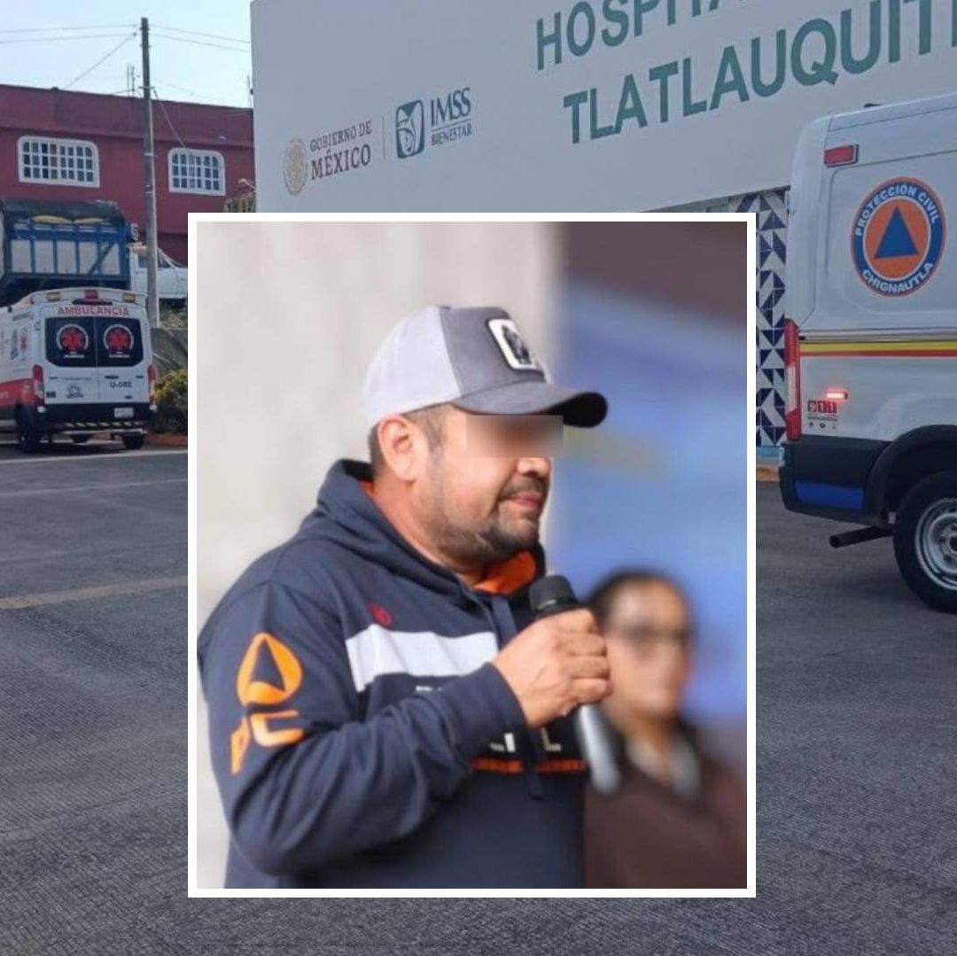 Marcelo Cárcamo Director Protección Civil Muerto por Descarga Eléctrica en Tlatlauquitepec, Puebla