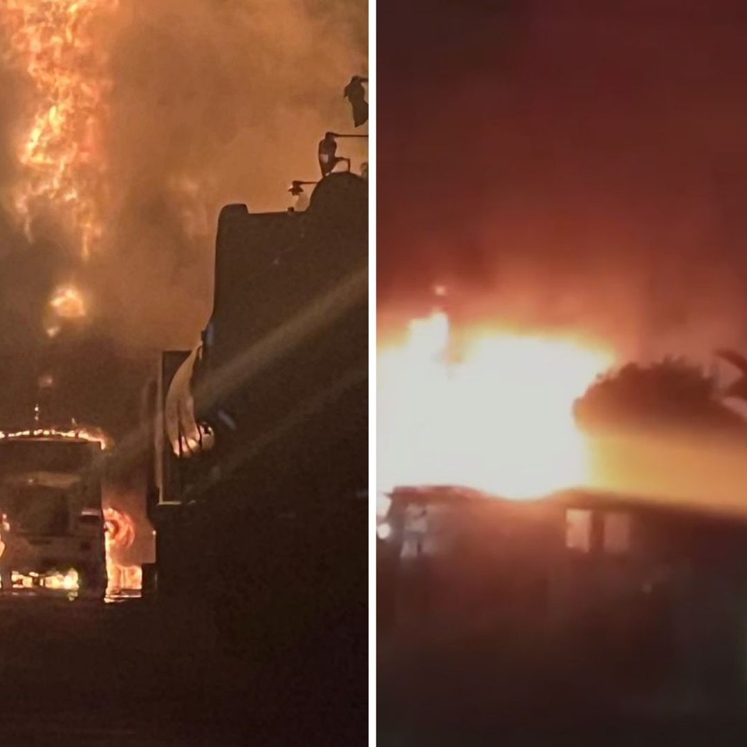 Explotan 5 Pipas con Gas LP en Tlahuelilpan, Hidalgo