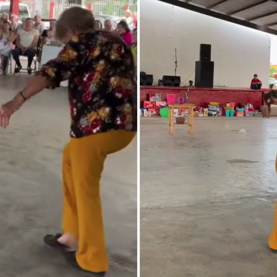 Video: Mamás Realizan Concurso de Lanzamiento de Chancla por Día de las Madres