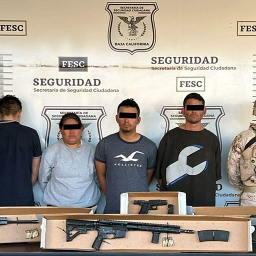 Detienen a Presuntos Integrantes de Grupo Delictivo en Tecate; Hay un ...