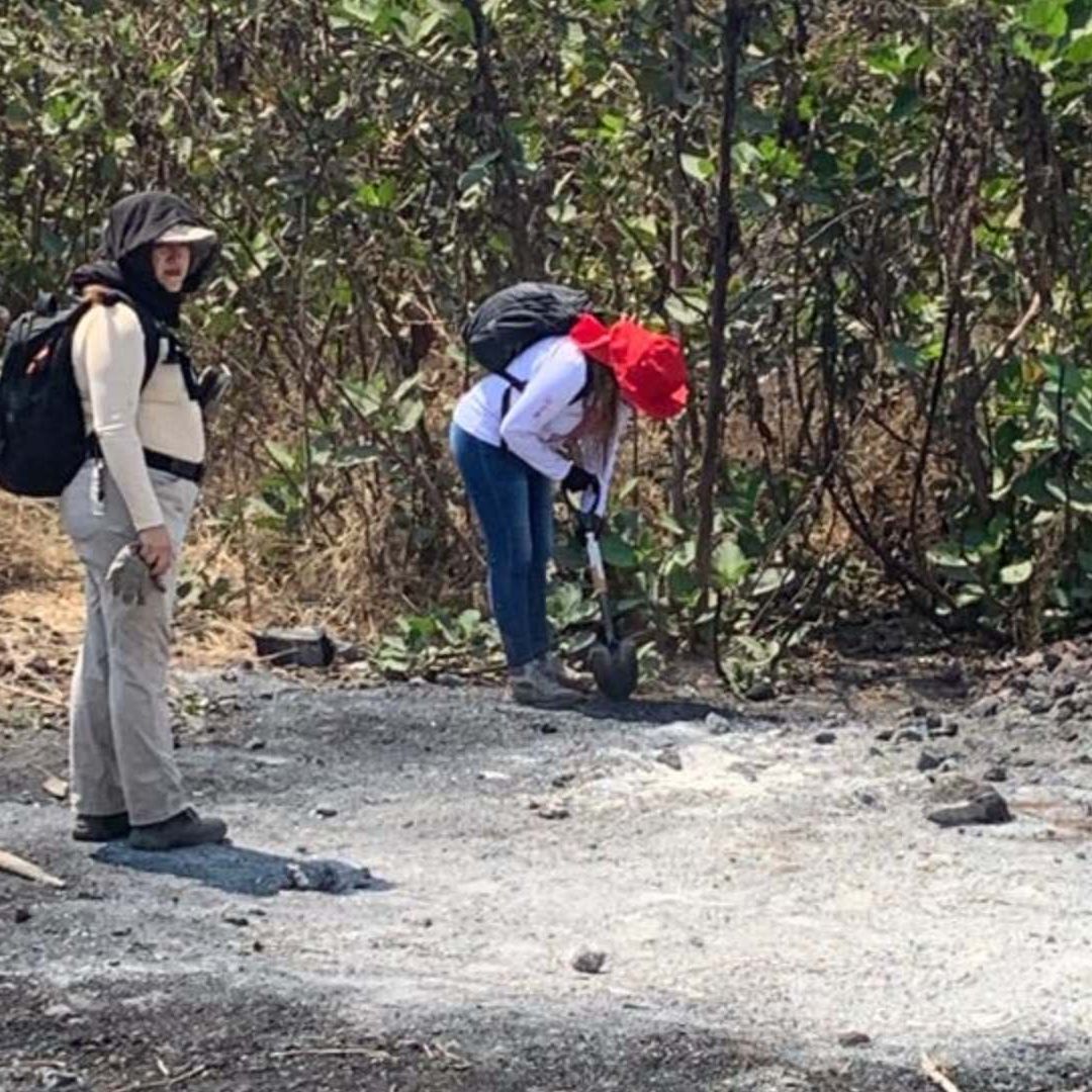Madres buscadoras en Xaltepec, CDMX