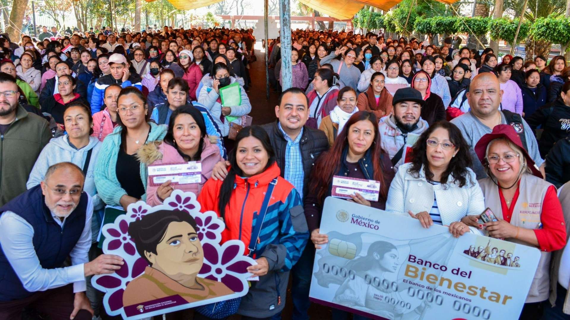 Julio León dio a conocer que desde el 12 de mayo 2025 se depositará el pago doble de la Beca Rita Cetina y Beca Benito Juárez