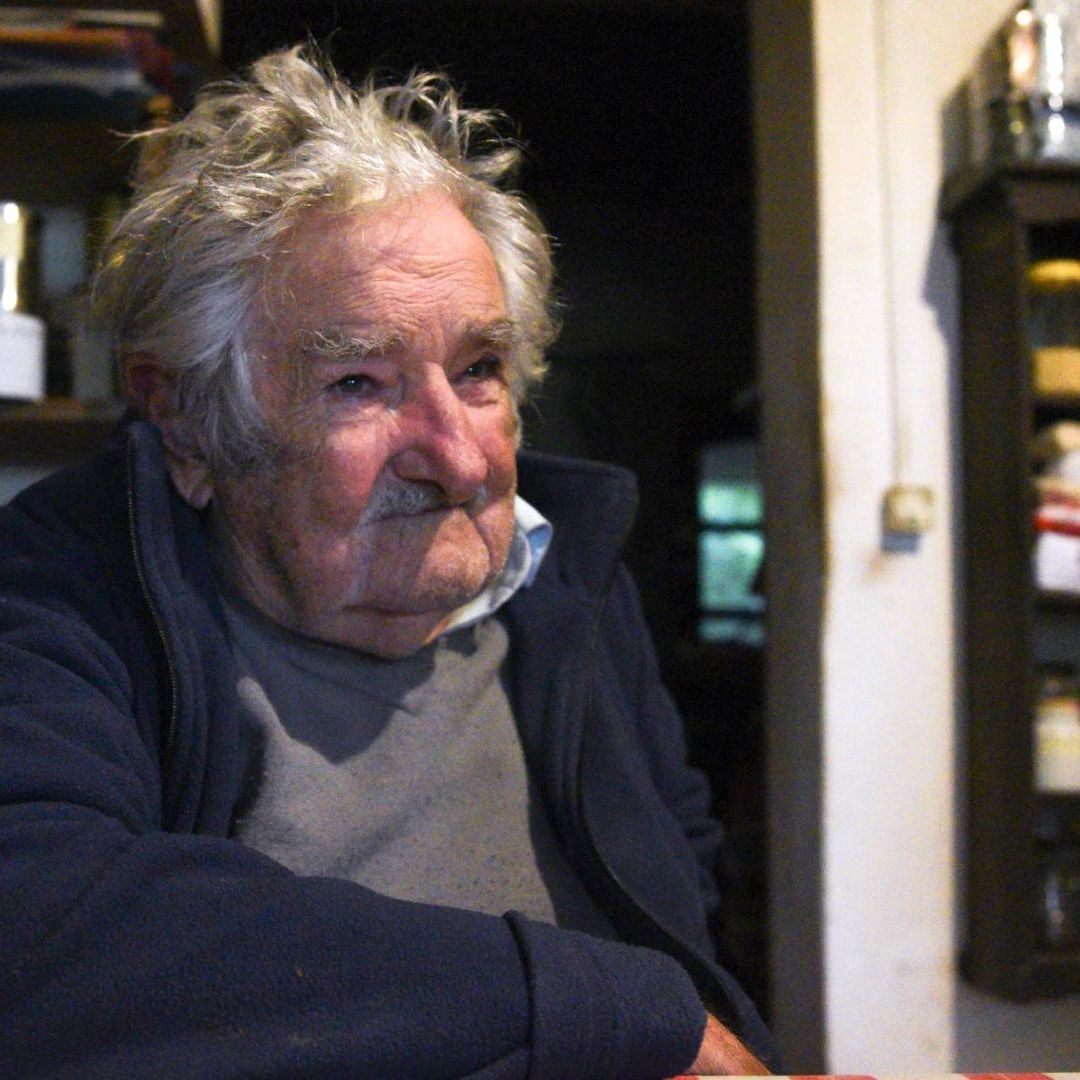 José Mujica durante entrevista con EFE el 22 de abril de 2024.