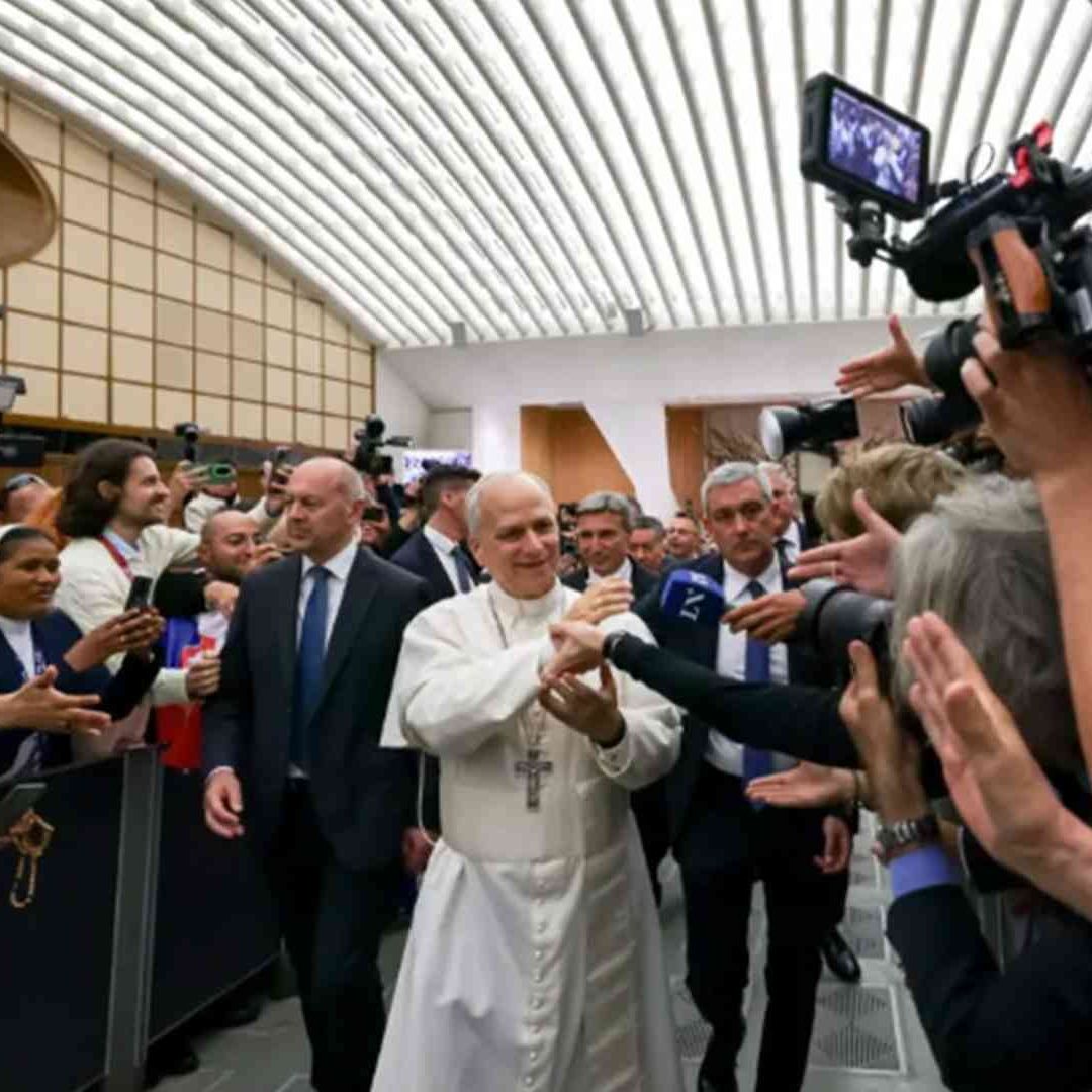 El Papa León XIV se reúne con periodistas