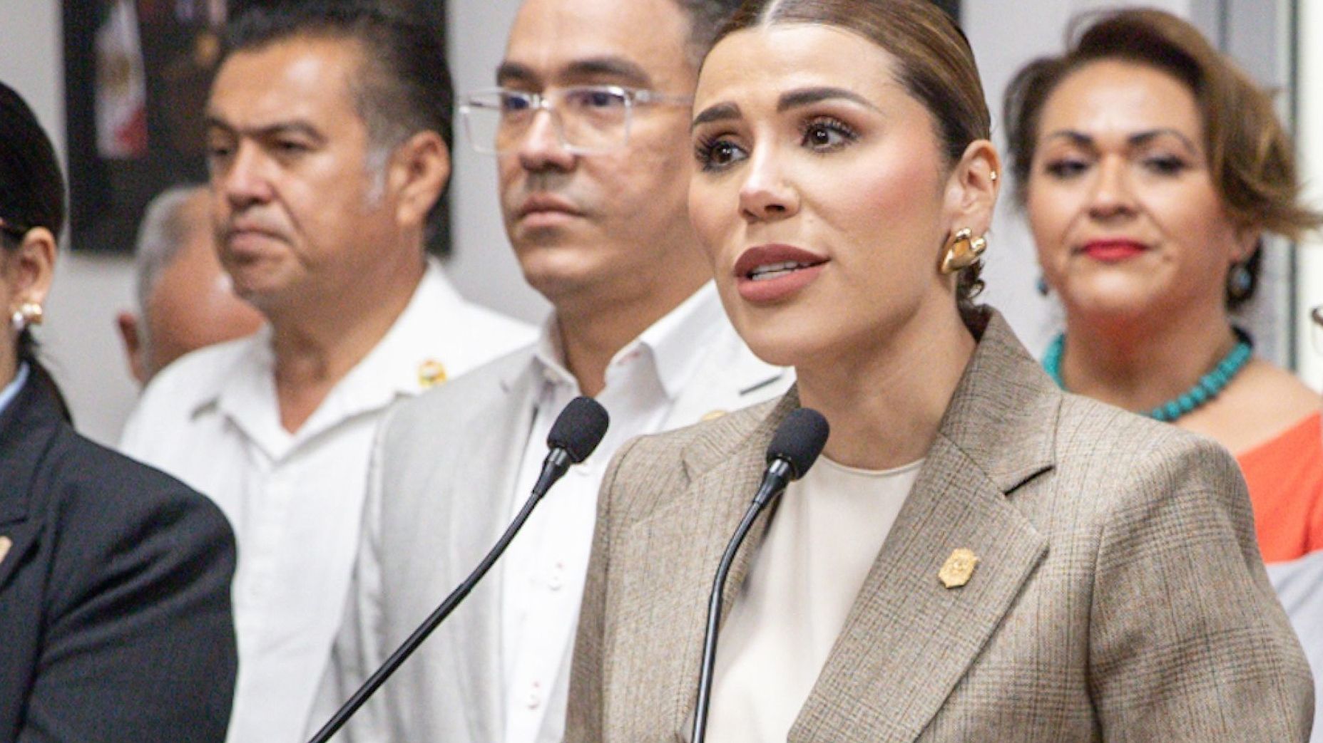 "No Tengo Cuentas en el Extranjero", Afirma Marina del Pilar, tras Cancelación de Visa de EUA