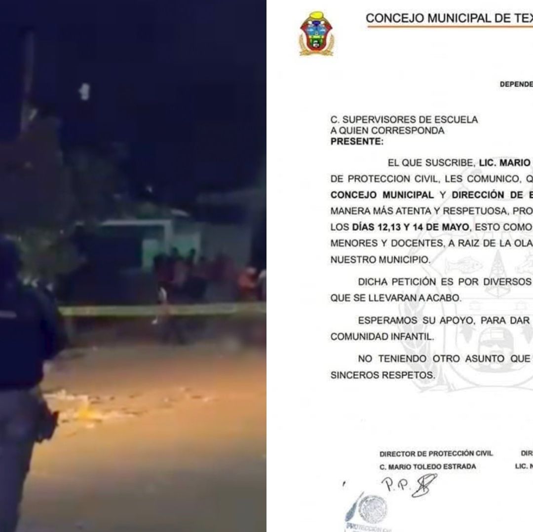 Suspenden Clases Texistepec Veracruz Hoy Martes 13 y Mañana Miércoles 14 de Mayo 2025