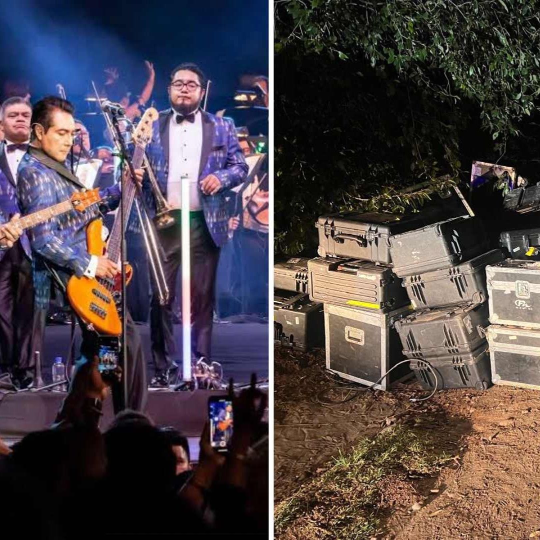 Recuperado Equipo de Sonido e Instrumentos Robados a Los Ángeles Azules en Autopista México-Puebla