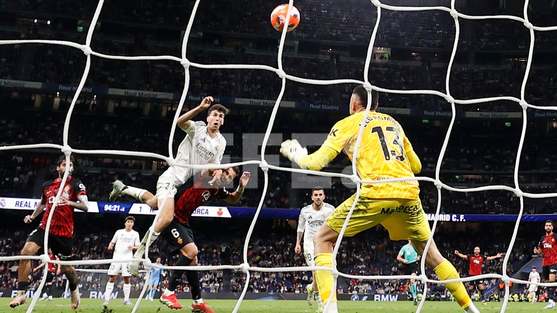 Real Madrid le ganó al Mallorca y aún tiene posiblidadades matemáticas de ser campeón en la Liga española, aunque depende de otros resultados.