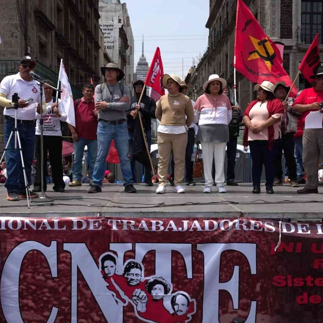 ¿A Qué Hora es Hoy la Mega Marcha de la CNTE en CDMX?