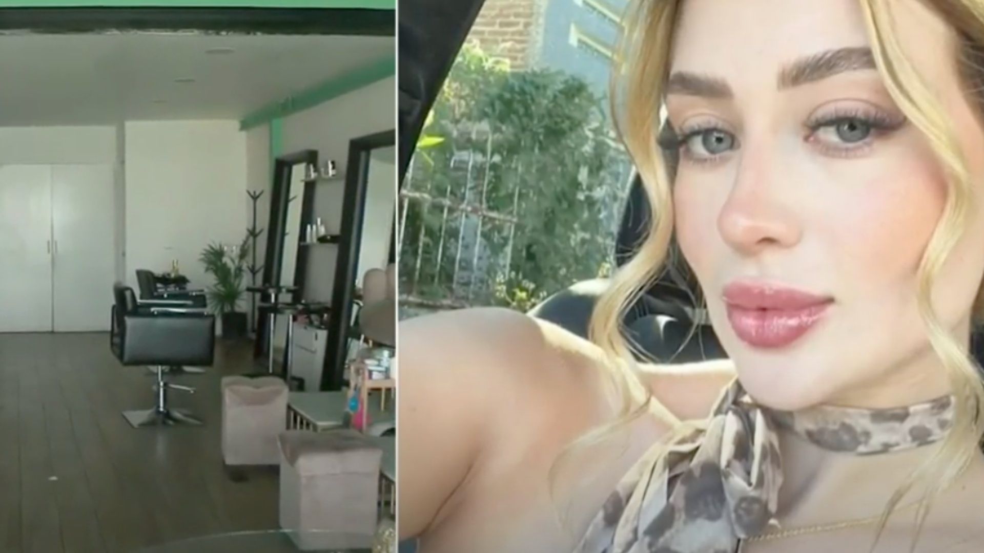 Valeria Márquez fue atacada cuando se encontraba dentro de la estética Blossom Beauty Lounge